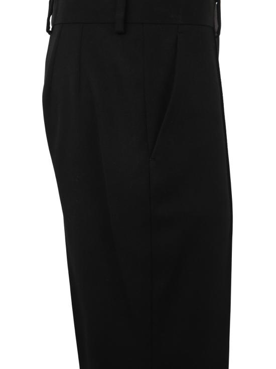  랑방 스트레이트 팬츠 RMTR01025711A23 10 BLACK - LANVIN