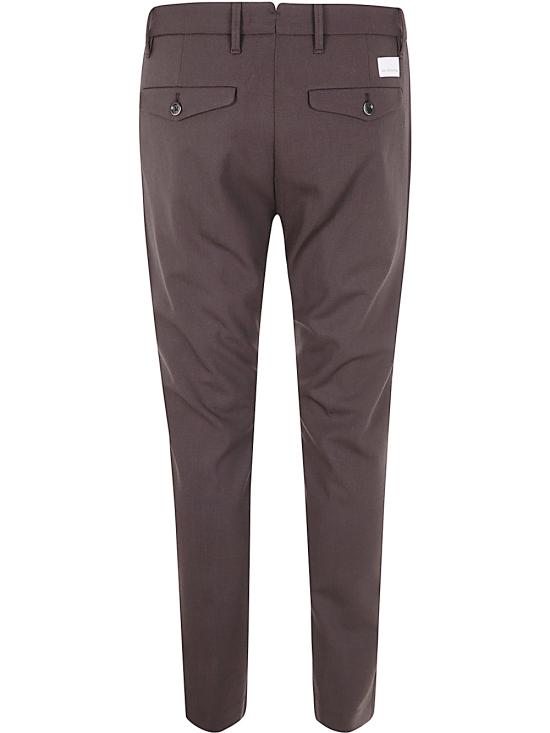  나인인더모닝 스트레이트 팬츠 9FW24ES159 CHOCOLATE BROWN - NINE IN THE MORNING