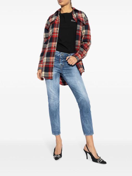  디스퀘어드2 스트레이트 팬츠 S75LB0954S30309 470 BLUE - DSQUARED2