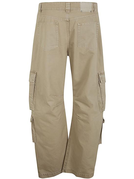  골든구스 스트레이트 팬츠 GMP01667P00148315527 BROWN - GOLDEN GOOSE