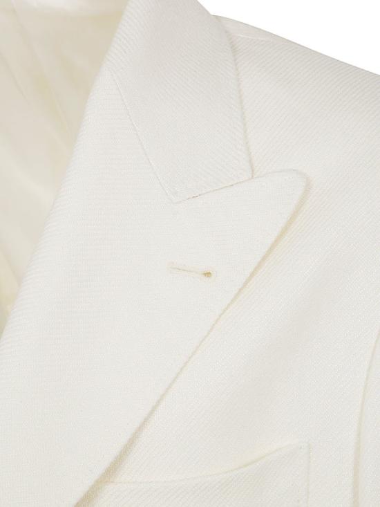  브루넬로 쿠치넬리 수트 자켓 MW4827BFDF C601 WHITE - BRUNELLO CUCINELLI