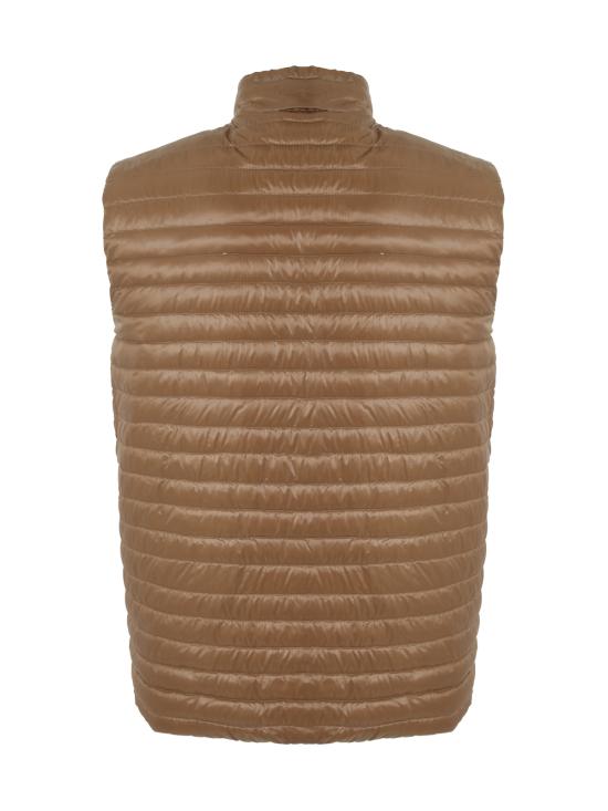  에르노 투톤 리버시블 나일론 울트라라이트 베스트  PI001008U12017 3070 YELLOW ORANGE - HERNO