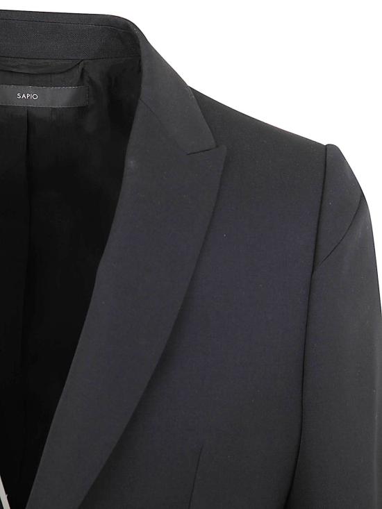  사피오 수트 자켓 N55GABARDINE BLACK - SAPIO