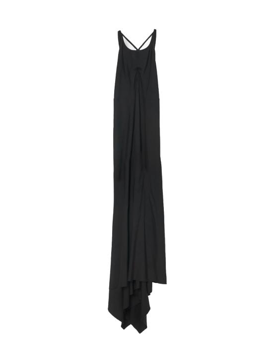  앤 드뮐미스터 롱 원피스 21012310114099 BLACK - ANN DEMEULEMEESTER