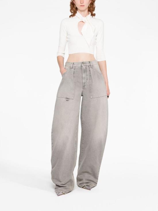  디 아티코 스웨터 237WCK89KV001 WHITE - THE ATTICO