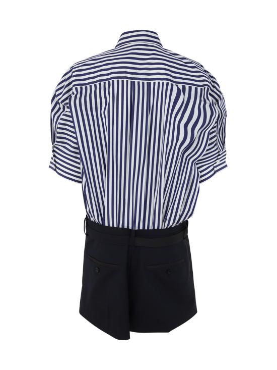 사카이 미디 원피스 2306525 222 BLUE - SACAI