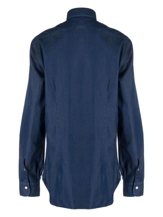  발바 긴팔 셔츠 LIU13P01PZ0998U093 0001 BLUE - BARBA