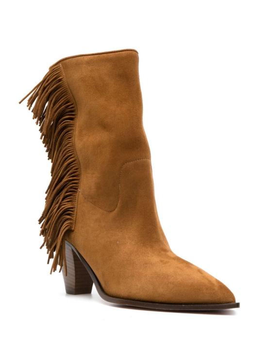  아쿠아주라 부츠 MRFMIDB0SUE 884 BROWN - AQUAZZURA