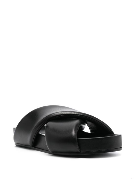 25SS 질샌더 샌들 J32WP0001P5810 001 BLACK - JIL SANDER