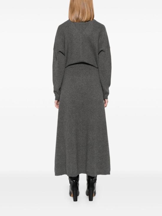  브루넬로 쿠치넬리 미디 원피스 M12192A92 C079 GREY - BRUNELLO CUCINELLI