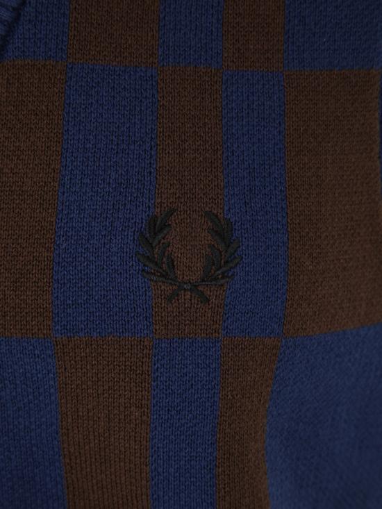  프레드페리 니트 베스트 K5543 143 BLUE - FRED PERRY