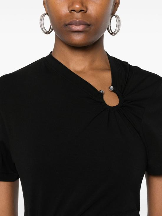 25SS 파코라반 롱 원피스 25PJRO062CO0555 P001 BLACK - PACO RABANNE