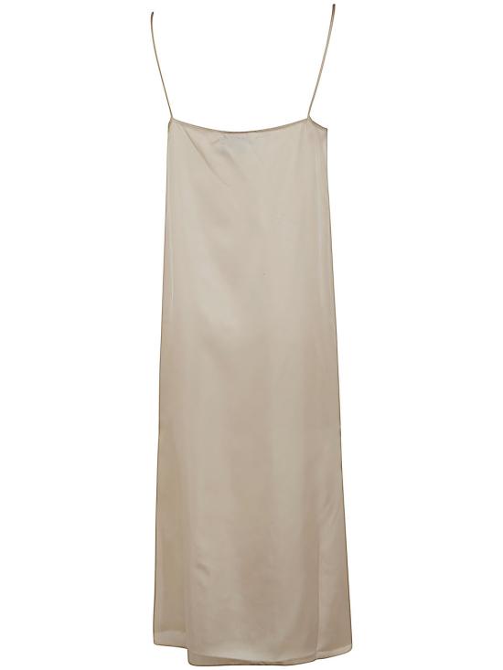  루루 스튜디오 미디 원피스 SULUM CREAM PINK PURPLE - LOULOU STUDIO