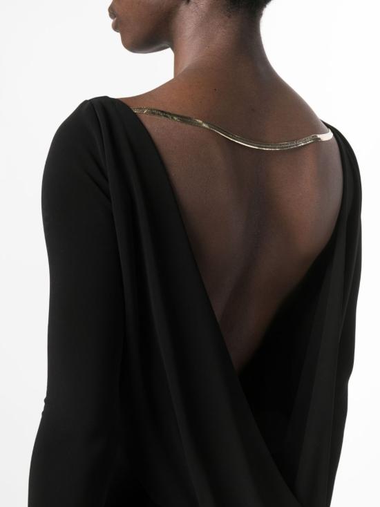  디스퀘어드2 미디 원피스 S72CV0455S22679 900 BLACK - DSQUARED2