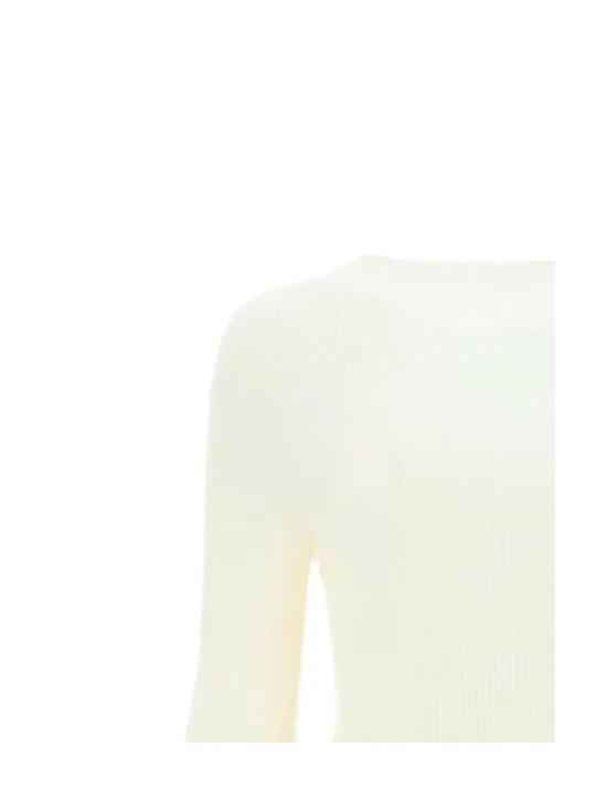  로우클래식 긴팔 티셔츠 LOW23SMKN050 0377 WHITE - LOW CLASSIC