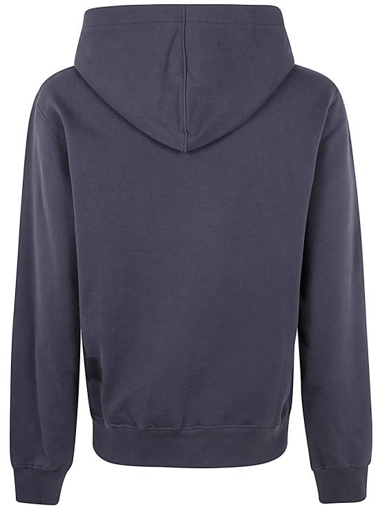  데일리 페이퍼 후드 티셔츠 2421041 OBSIDIAN BLACK - DAILY PAPER