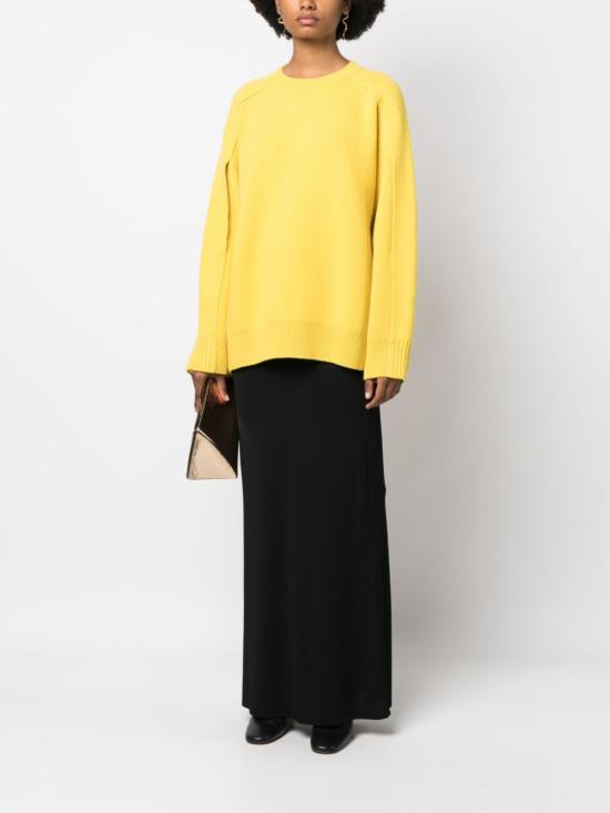  랑방 스웨터 RWPO0003K400A23 801 YELLOW ORANGE - LANVIN