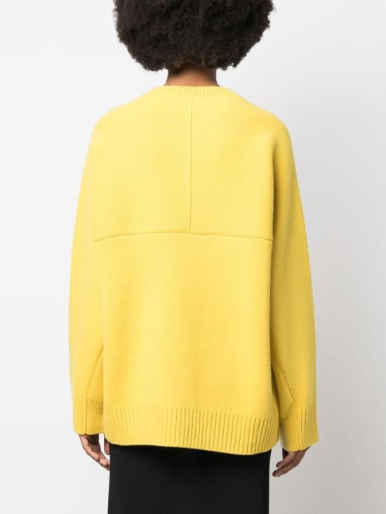  랑방 스웨터 RWPO0003K400A23 801 YELLOW ORANGE - LANVIN