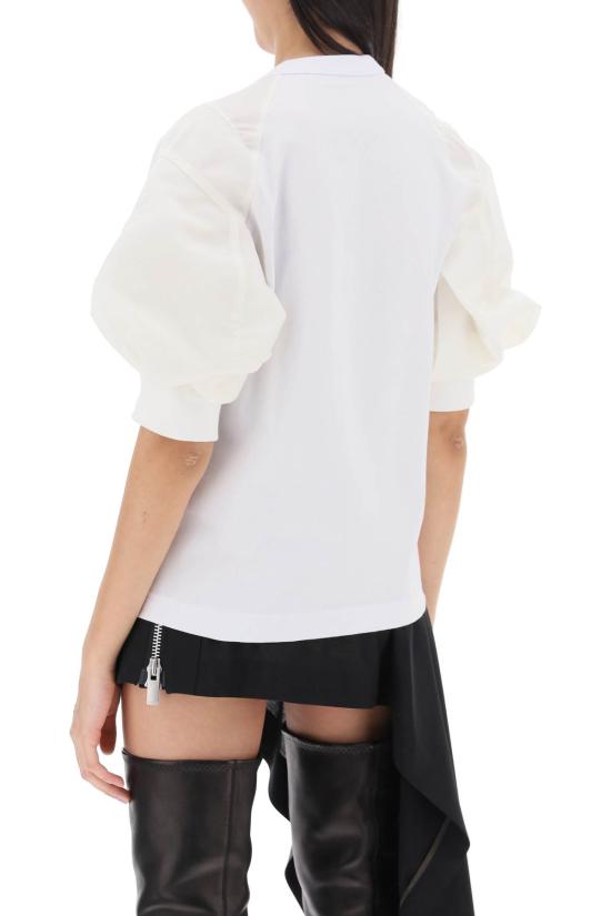  사카이 반팔 티셔츠 2407169 101 WHITE - SACAI