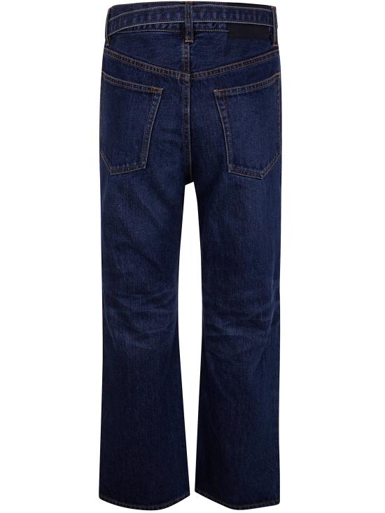 25SS 사카이 스트레이트 팬츠 SCW208 401 BLUE - SACAI