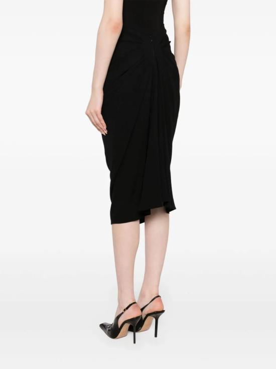  드리스 반 노튼 롱 스커트 2410108078314 900 BLACK - DRIES VAN NOTEN
