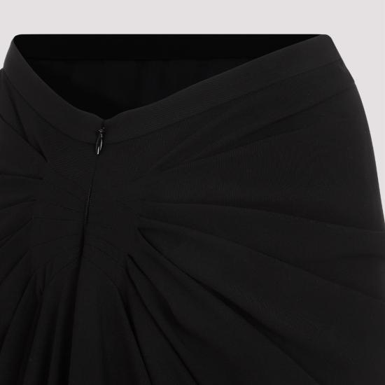  드리스 반 노튼 롱 스커트 2410108078314 900 BLACK - DRIES VAN NOTEN