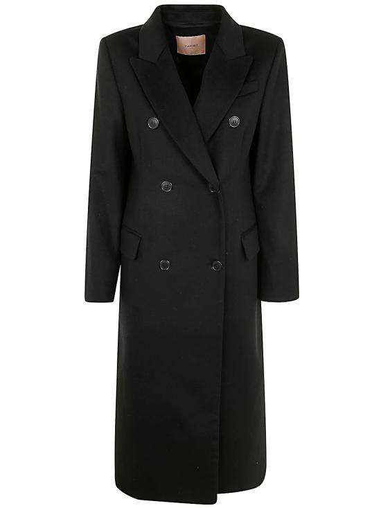  트윈셋 코트 242TT2201 00006 BLACK