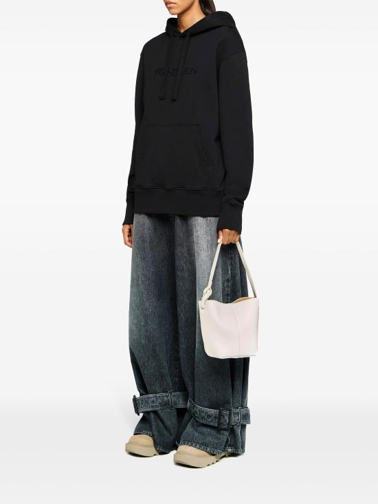 25SS JW앤더슨 후드 티셔츠 JW0231PG1632 999 BLACK - JW ANDERSON