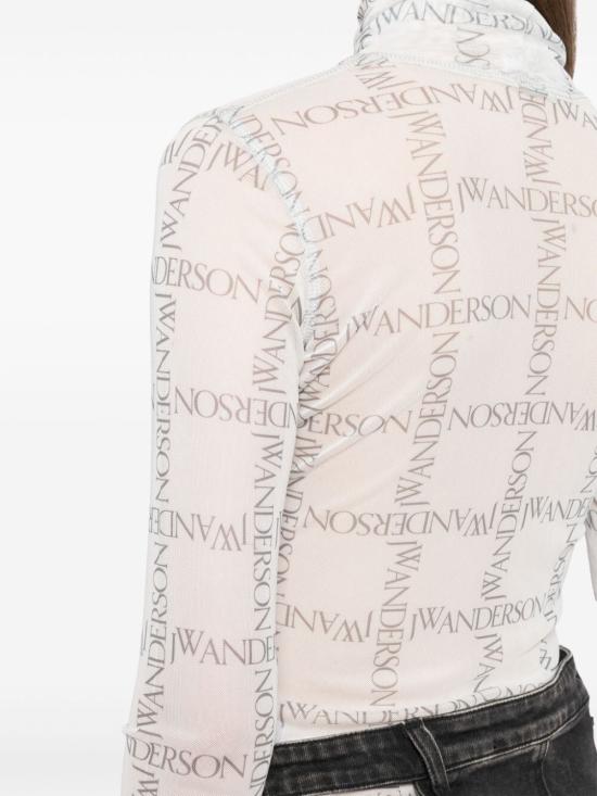 24FW JW앤더슨 터틀넥 JO0224PG1615 002 WHITE - JW ANDERSON