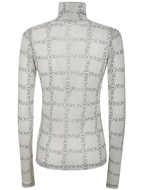 24FW JW앤더슨 터틀넥 JO0224PG1615 002 WHITE - JW ANDERSON