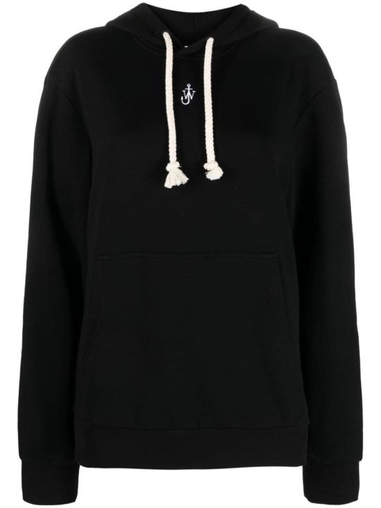  JW앤더슨 후드 티셔츠 JW0125PG1339 999 BLACK - JW ANDERSON