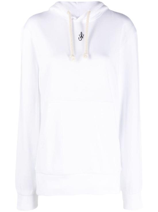  JW앤더슨 후드 티셔츠 JW0125PG1339 001 WHITE - JW ANDERSON