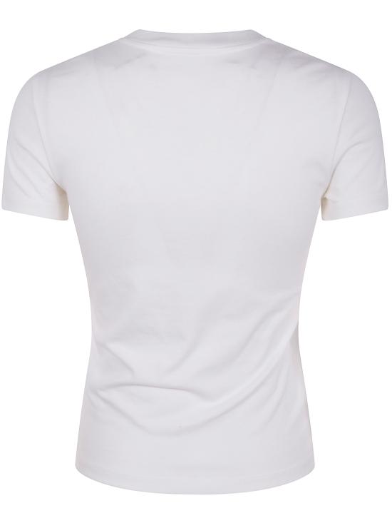 25SS 블루마린 반팔 티셔츠 P522T082A N0100 WHITE - BLUMARINE