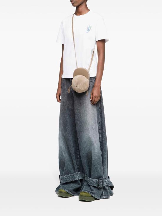 25SS JW앤더슨 반팔 티셔츠 JT0269PG1510 001 WHITE - JW ANDERSON