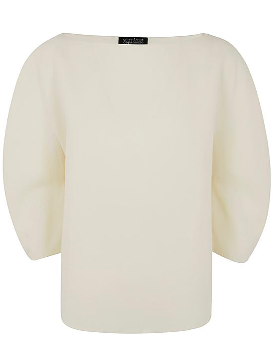 24FW 지안루카카페놀로 반팔 티셔츠 24IT566600 WHITE