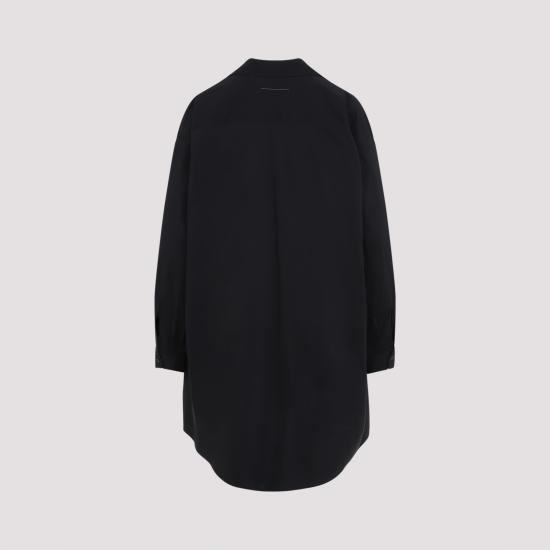 25SS MM6 메종마르지엘라 미디 원피스 S52CT0788M35043 900 BLACK - MM6 MAISON MARGIELA