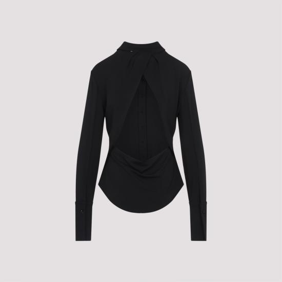 25SS 막스마라 스포츠막스 셔츠 251295101160013097 003 BLACK - MAX MARA SPORTMAX FASHION