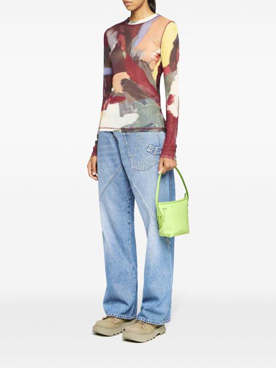 25SS JW앤더슨 트위스트 워크웨어 진 DT0102PG1735 804 BLUE - JW ANDERSON