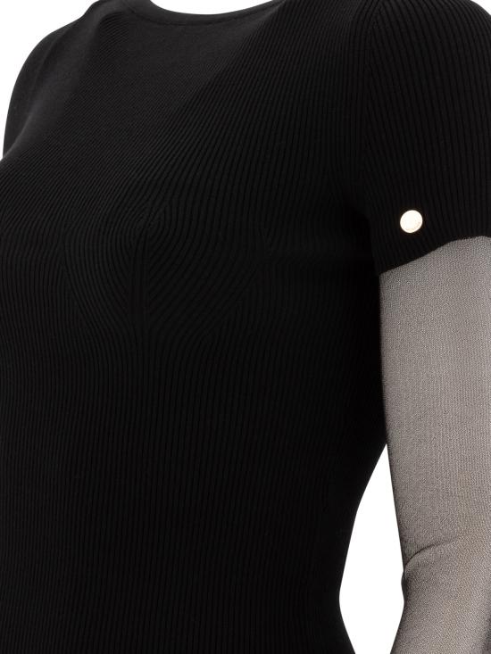 25SS 막스마라 스포츠막스 긴팔 티셔츠 2512361111600ALCIDE004 BLACK - SPORTMAX