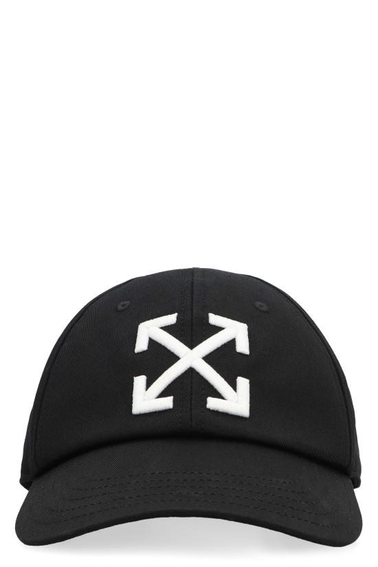 25SS 오프화이트 모자 OMLA049C99FAB002 BLACKWHITE