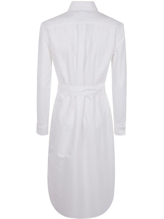 25SS 폴로 랄프로렌 미디 원피스 211928804 001 WHITE - POLO RALPH LAUREN