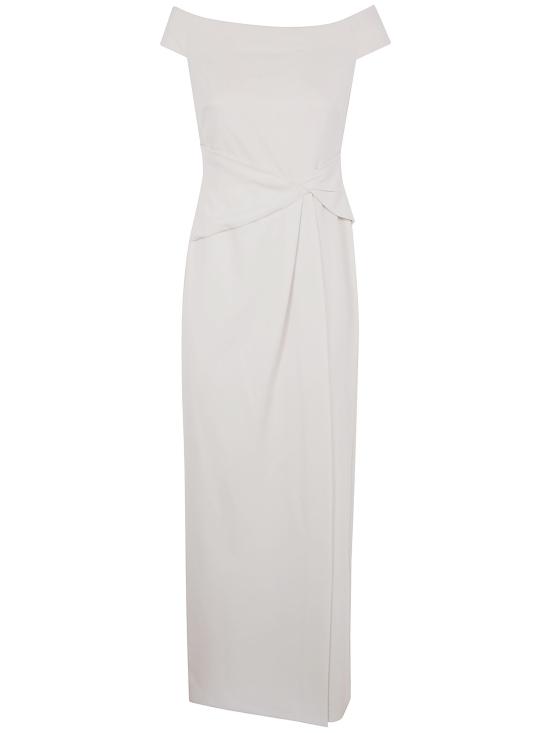 25SS 랄프 로렌 미디 원피스 253936388 002 WHITE - RALPH LAUREN
