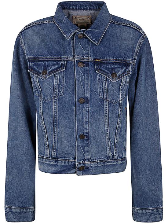 24FW 폴로 랄프로렌 데님 자켓 211890141095 001 BLUE - POLO RALPH LAUREN