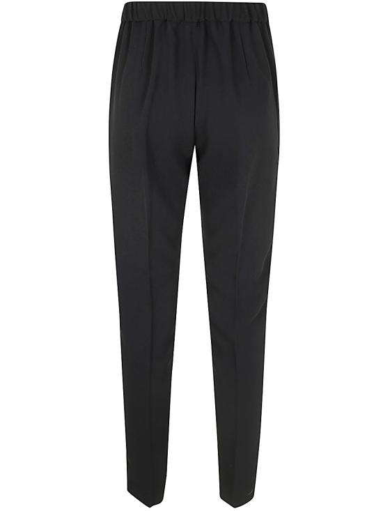  드리스 반 노튼 스트레이트 팬츠 2420109049219 900 BLACK - DRIES VAN NOTEN