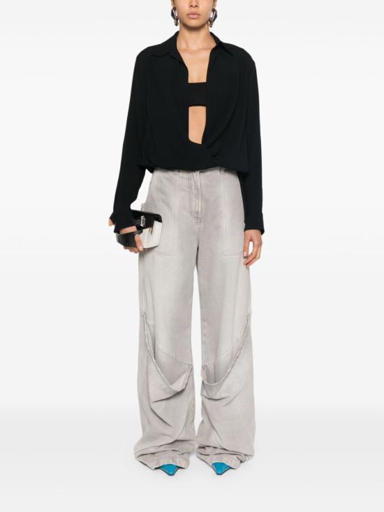  드리스 반 노튼 블라우스 2420107069067 900 BLACK - DRIES VAN NOTEN