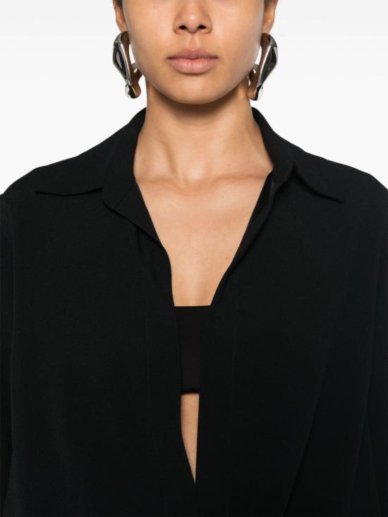  드리스 반 노튼 블라우스 2420107069067 900 BLACK - DRIES VAN NOTEN