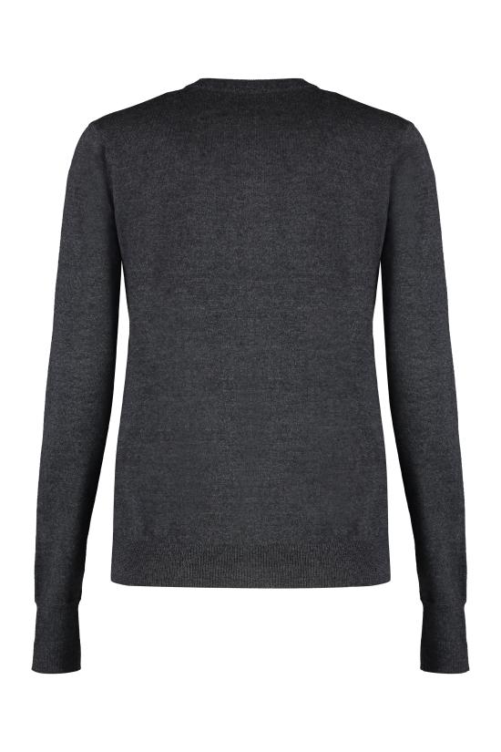  파비아나 필리피 크리스털 장식 가디건 MAD214F377I931 8186 GREY - FABIANA FILIPPI