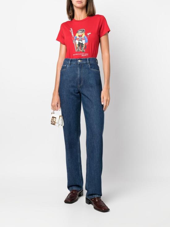  폴로 랄프로렌 반팔 티셔츠 211882281 001 RED - POLO RALPH LAUREN