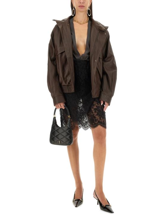  생로랑 긴팔 티셔츠 789698 Y7I184280 GREY - SAINT LAURENT