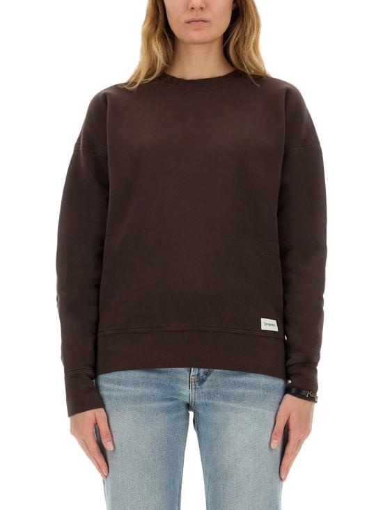  생로랑 스웨터 807761 Y36SV2355 BROWN